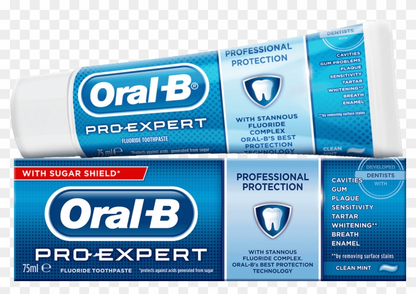 Oral B Pro Expert Professional Protection Toothpaste - Oral B Pro Expert Professional Protection Clipart