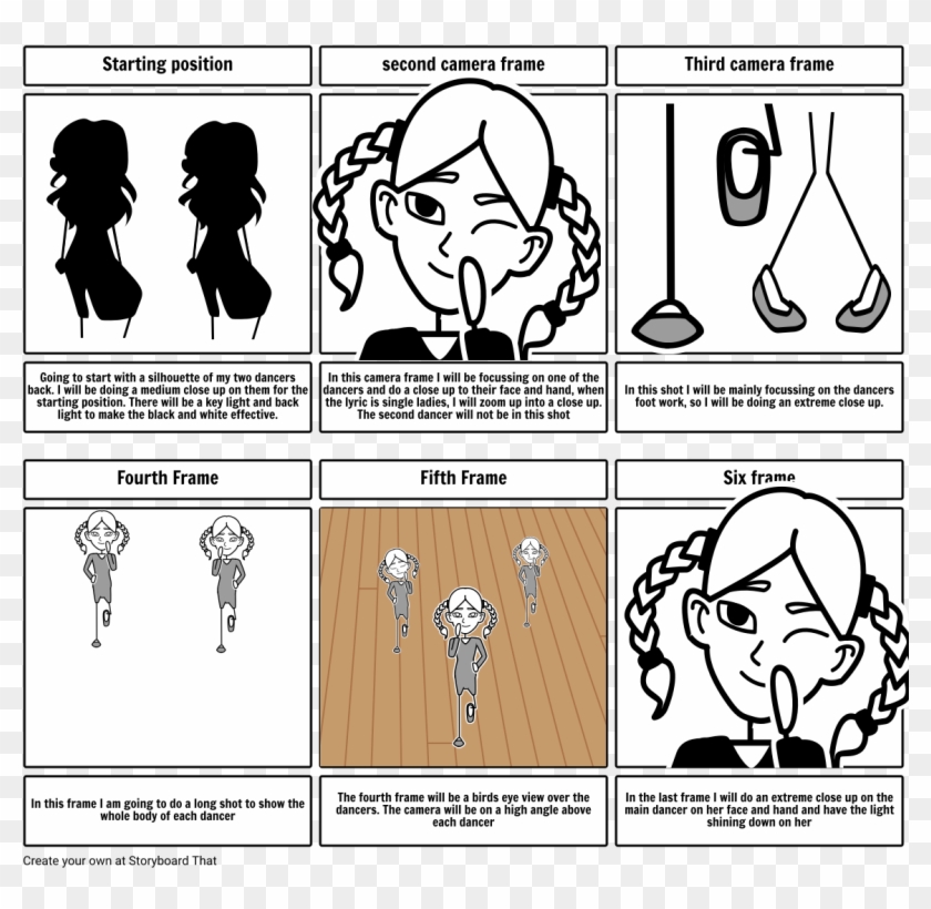 Single Ladies Camera Angle - Cartoon Clipart