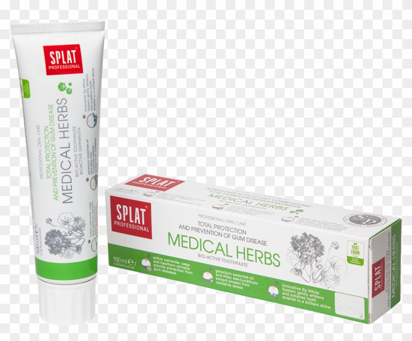 Medical Herbs Image Medical Herbs - Splat Professional Ultracomplex Toothpaste Clipart #2028622
