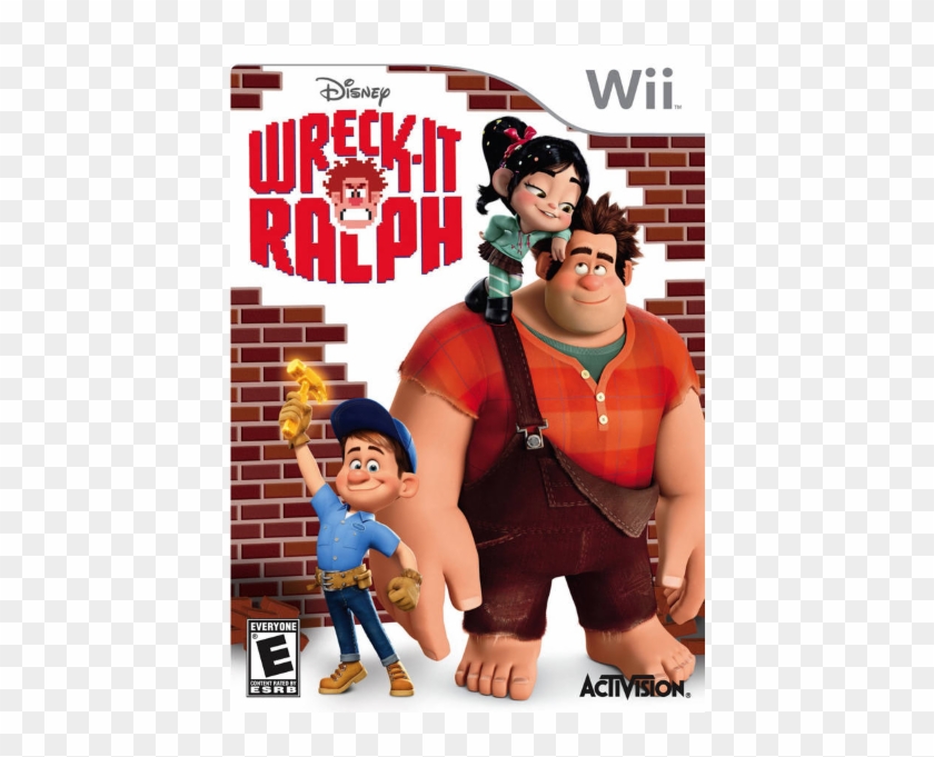 Wreck-it Ralph [nintendo Wii] - Disney Wreck It Ralph Wii Clipart #2028772