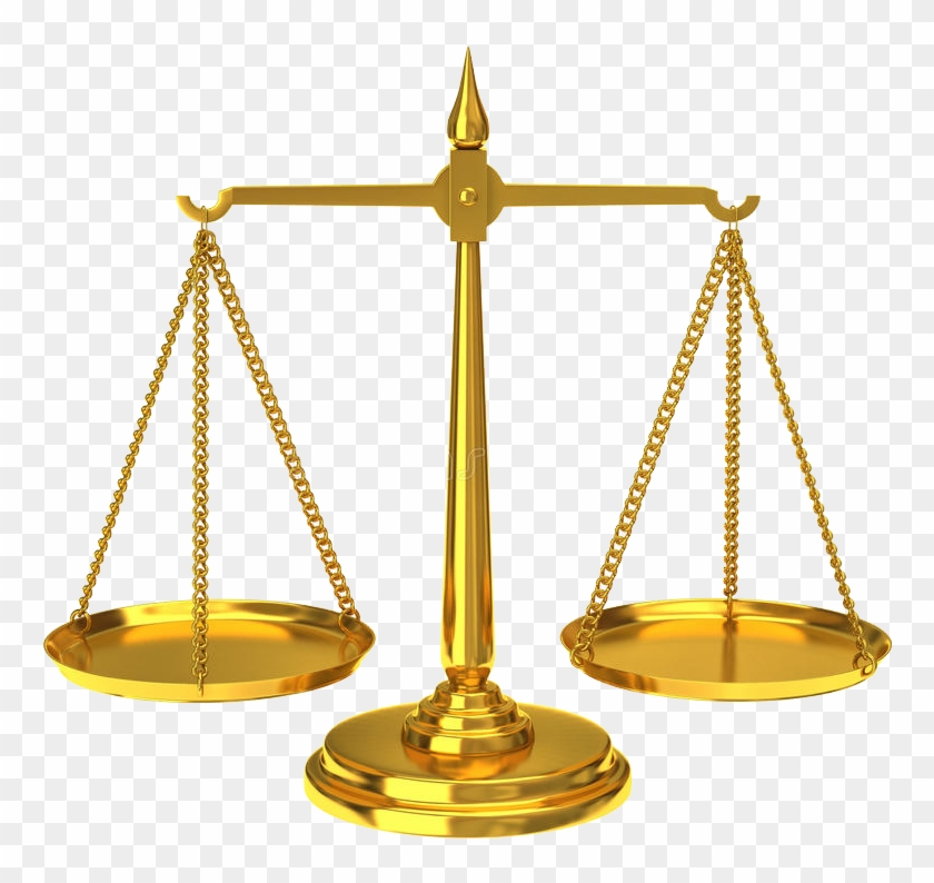 Lawyer Png - Scales Of Justice Clipart