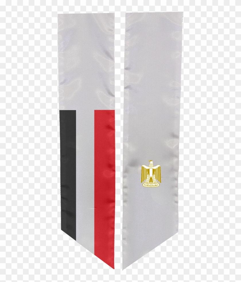 Study Abroad Sash For Egypt - Flag Clipart