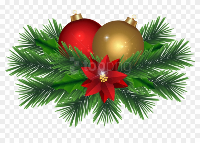 Free Png Christmas Decor Png - Christmas Day Clipart