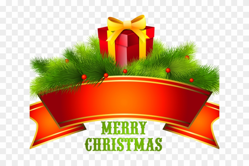 Merry Christmas Decoration Png With Text Decor Png Clipart #2028968