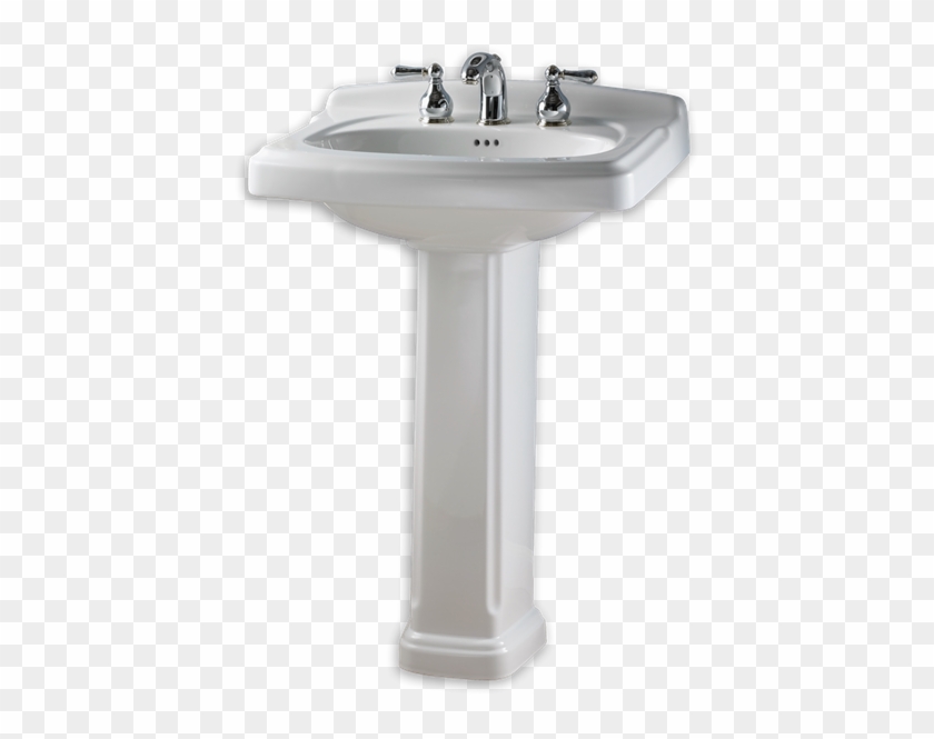 Bathroom Png - American Standard Portsmouth Pedestal Sink Clipart