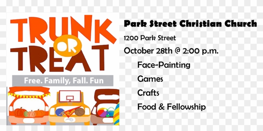 Trunk Or Treat Redo Clipart