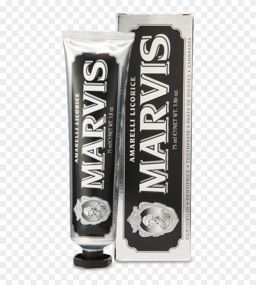 Marvis Amarelli Licorice Toothpaste-0 - Marvis Licorice Toothpaste Clipart #2029334