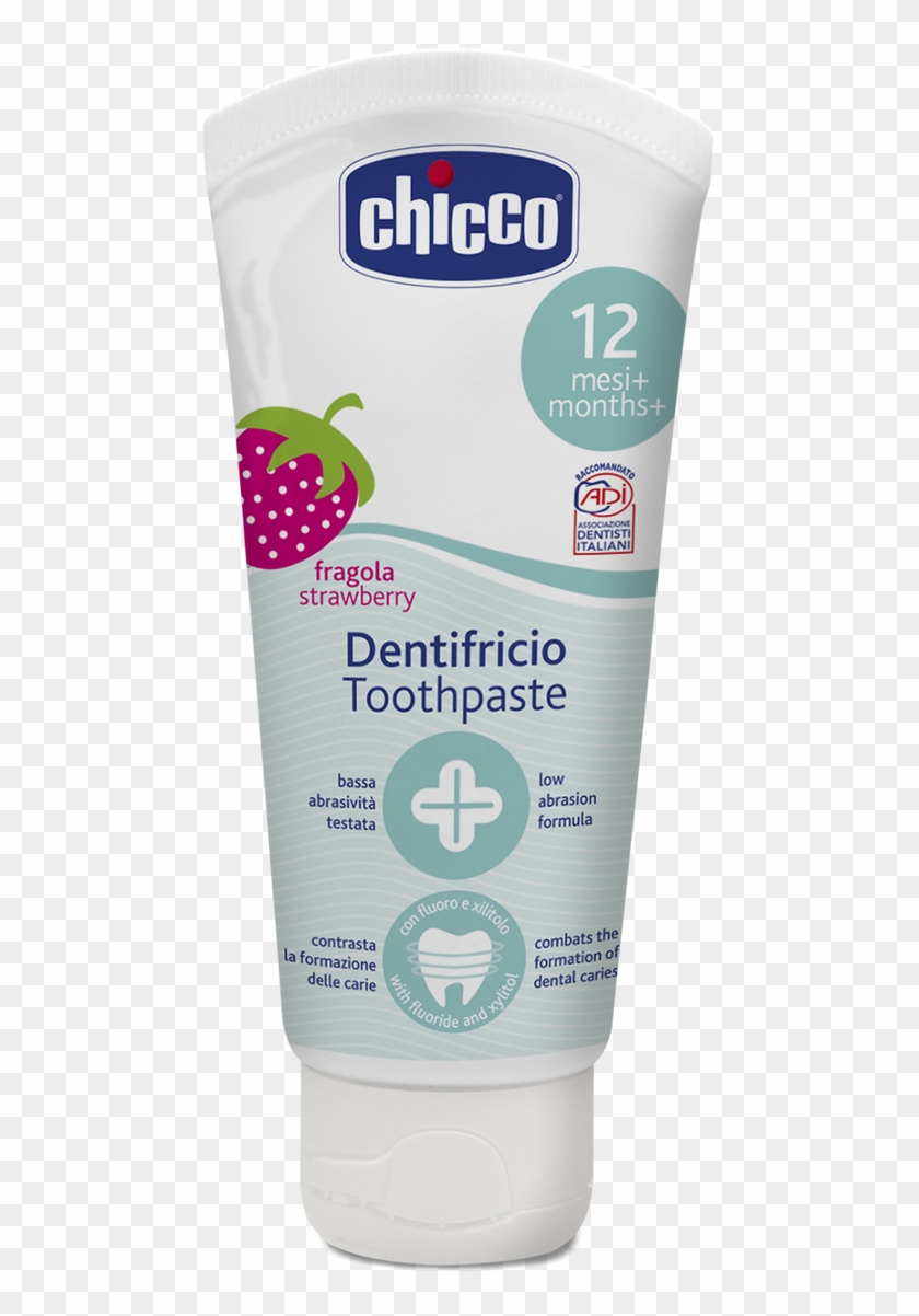 12m [fluoride] - Chicco Toothpaste Clipart #2029355