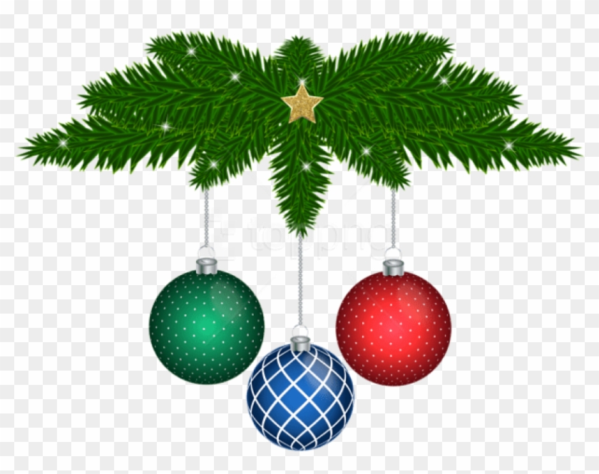 Free Png Christmas Balls Decor Png - Bolas Arbol Navidad Png Clipart