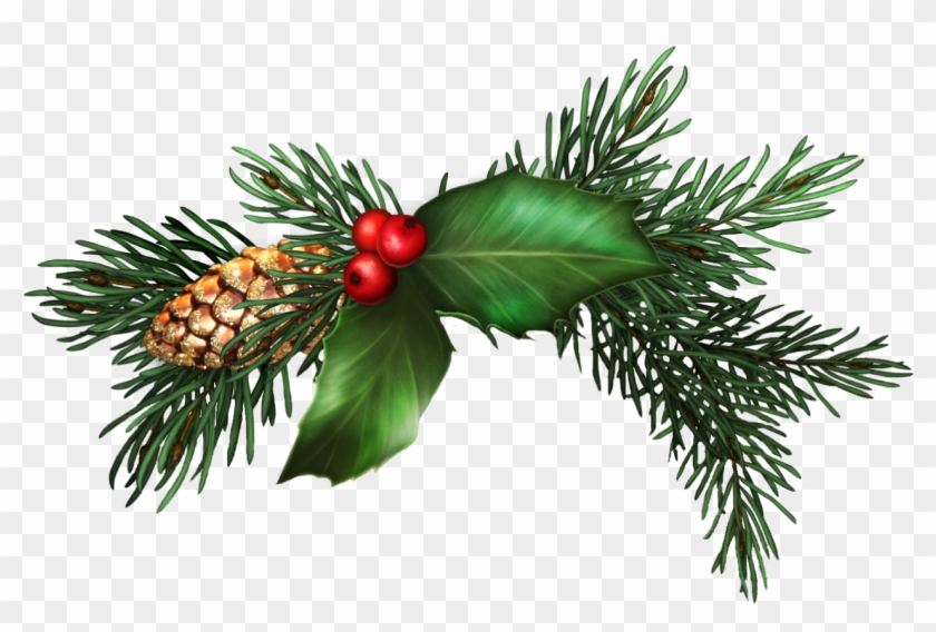 Ornate Christmas Decor - Christmas Tree Clipart