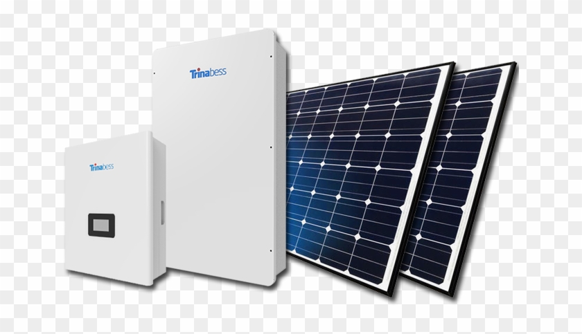 Trina Panels & Inverter - Solar Panel Inverter Png Clipart #2029866
