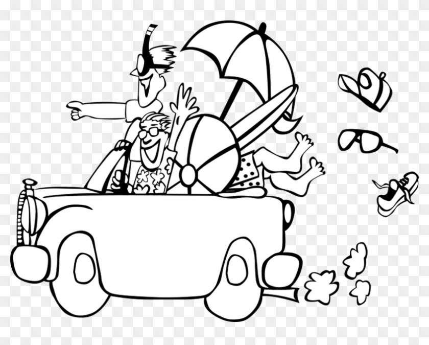 Clip Art Free Library Fun Mysummerjpg Com Best Clip - Summer Vacation Clipart Black And White - Png Download