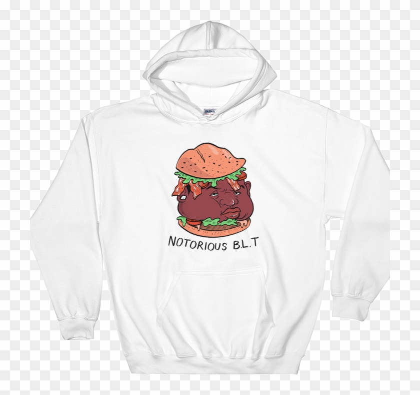 Notorious Blt Hoodie - Sweatshirt Clipart #2030238