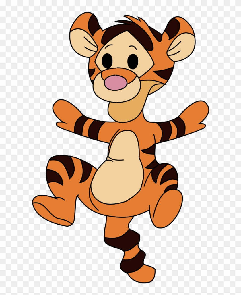 Baby Tigger Drawing - Cute Drawings Of Tigger Clipart #2030384