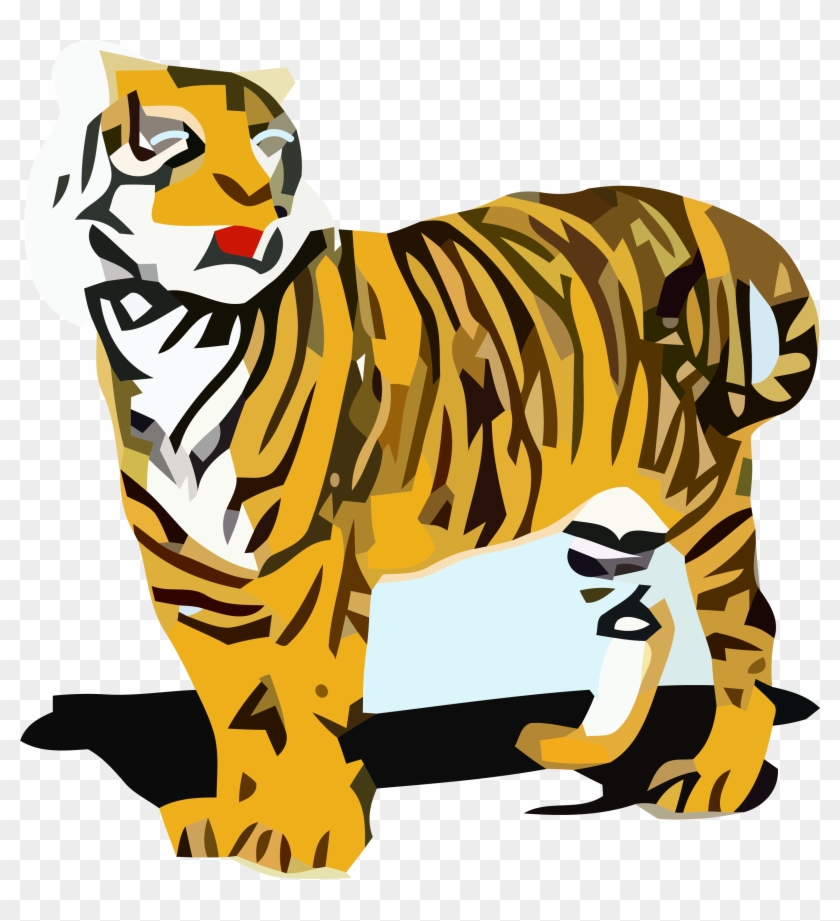 Look Tigger Clipart Png - Tiger Clipart Transparent Png #2030407