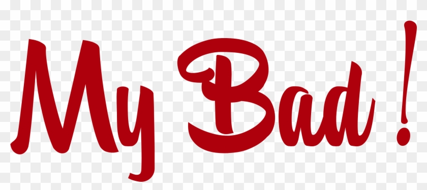 My Bad Clipart #2030657
