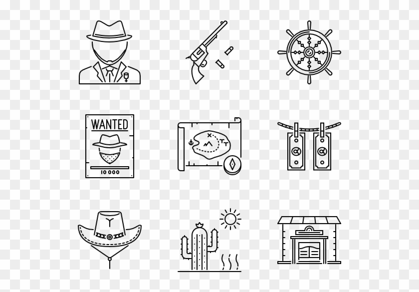 Bad Boys - Nautical Icons Clipart