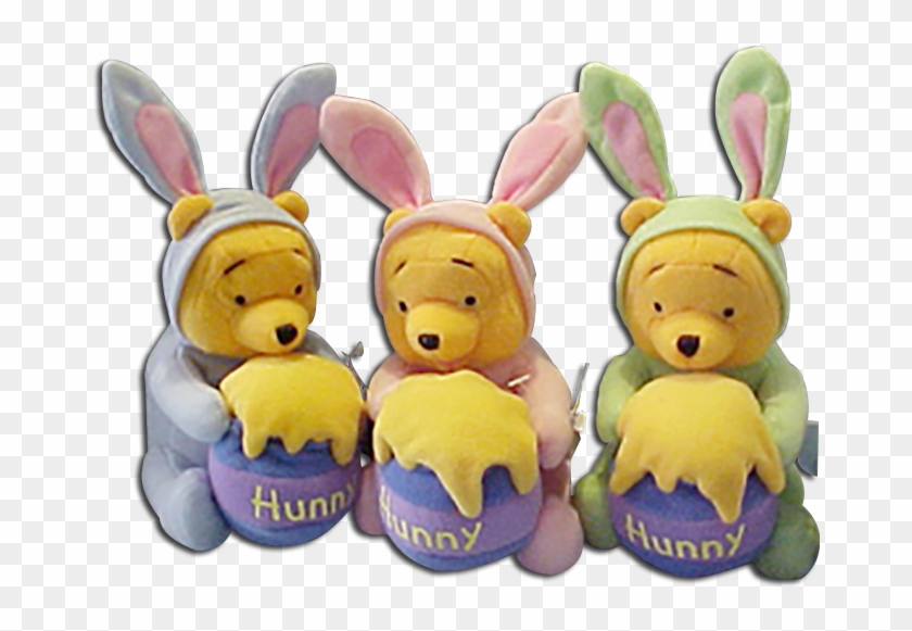 Winnie The Pooh Honey Bunny Easter Plush Toy Rabbit - Bunny Pooh Clipart #2031389