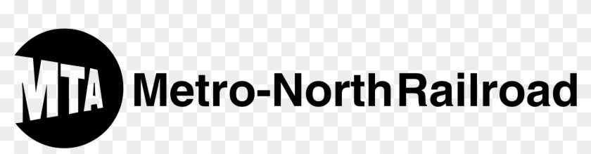 Mta Metro North Railroad Logo Png Transparent - Metro North Logo White Clipart #2031398
