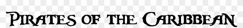 Pirate Of Caribbean Font Clipart