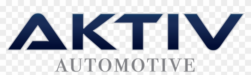 Aktiv Automotive Logo - Cobalt Blue Clipart