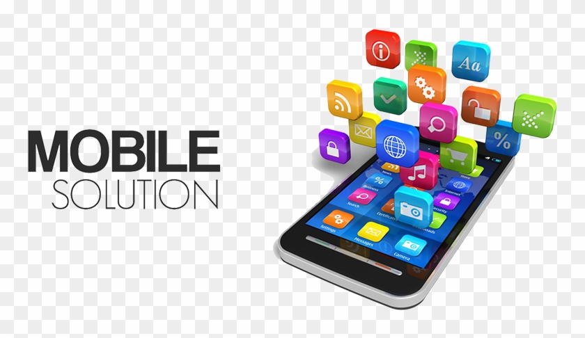 Apple Mobile Solution Clipart #2032161