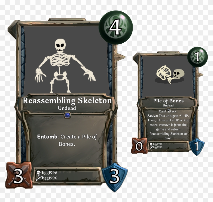 [card] Reassembling Skeletonweek Clipart #2032458
