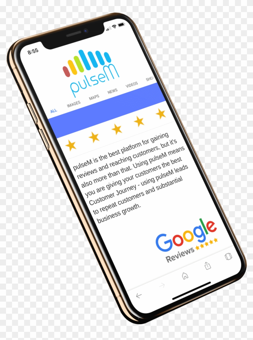 Pulsem Review Mobile Phone - Iphone Clipart