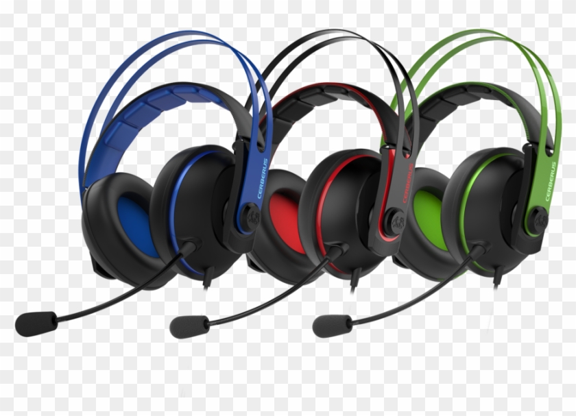 Asus Announces Cerberus V2 Headset - Asus Cerberus V2 Gaming Headset Red Clipart