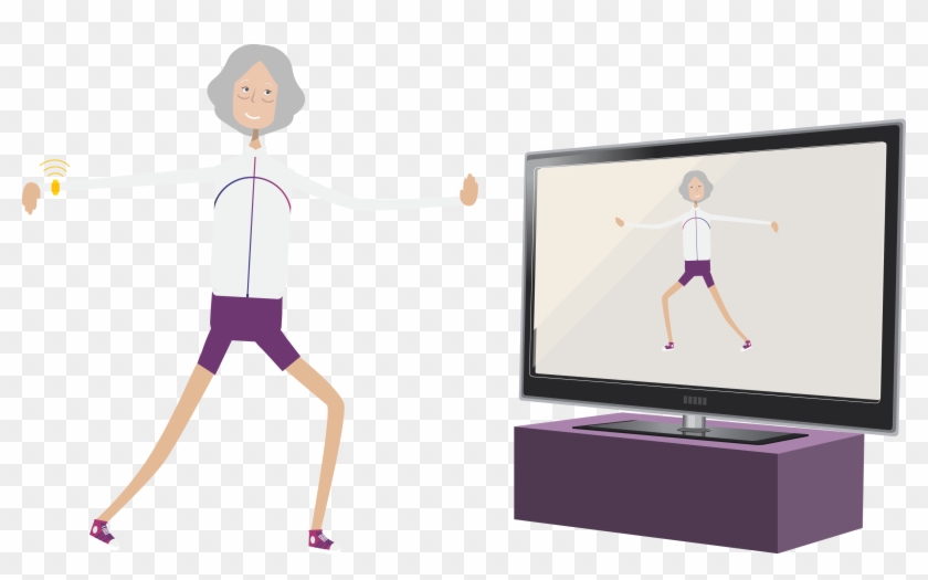 4 Solution - Television Set Clipart #2032693