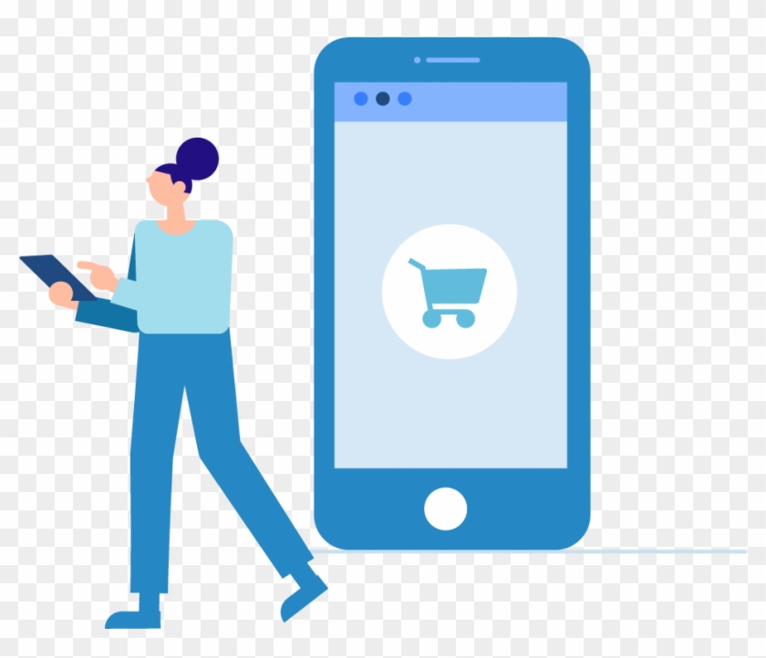 Ecommerce Solution - Online Shopping Clipart