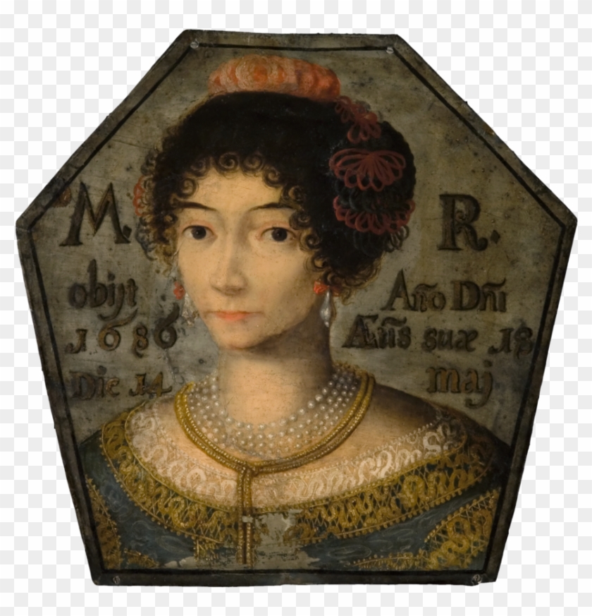 Mnk I 413 Portret Trumienny Mlodej Kobiety - Portret Trumienny Radziwiłł Clipart #2033537