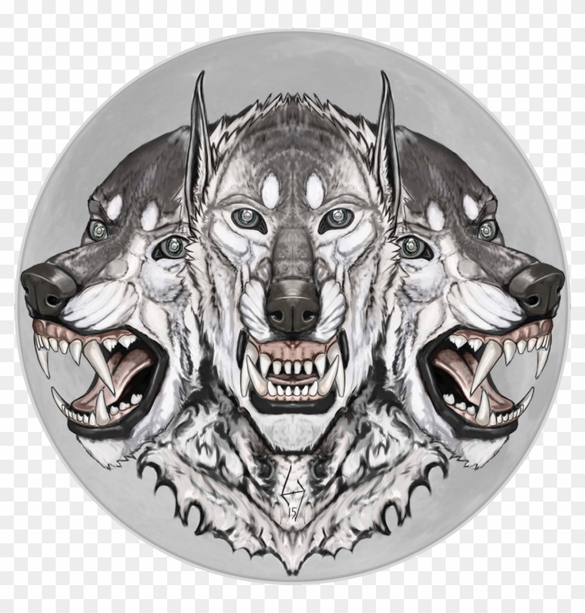 2015 - 12 Cerberus - Fang Clipart