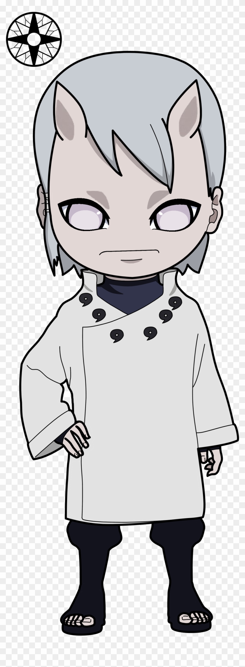 Undertaker, Chibi, Naruto, Funeral Directors - Hamura Otsutsuki Chibi Clipart