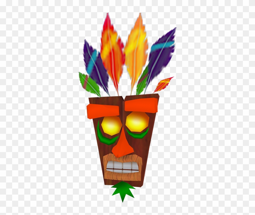 Aku Png - Aku Aku Crash Bandicoot Wrath Of Cortex Clipart #2033705