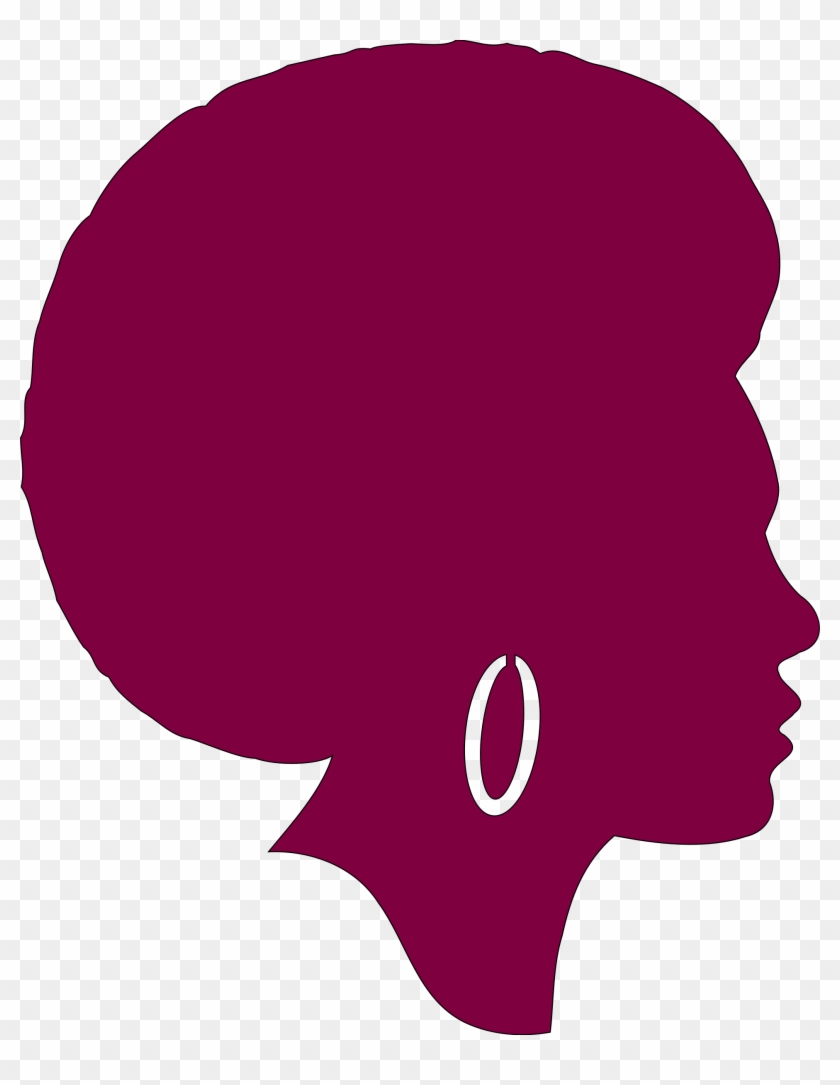 This Free Icons Png Design Of African American Female - Woman Silhouette Transparent Background Clipart #2033805