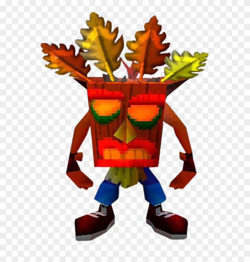 Aku Png - Crash Bandicoot With Mask Clipart #2034974