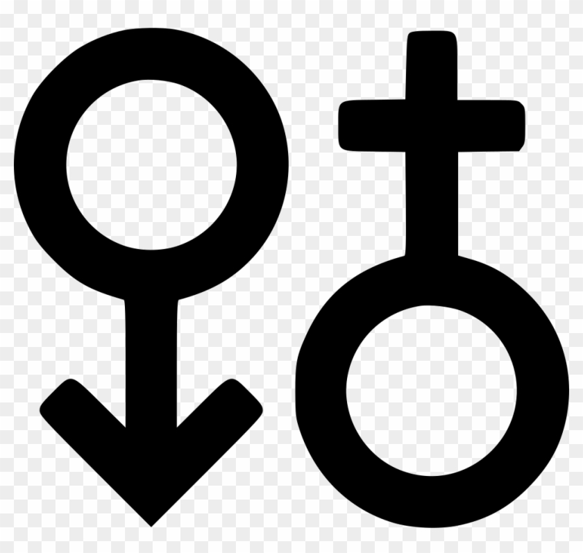 Png File Svg - Png Simbolo Feminino E Masculino Clipart #2035076
