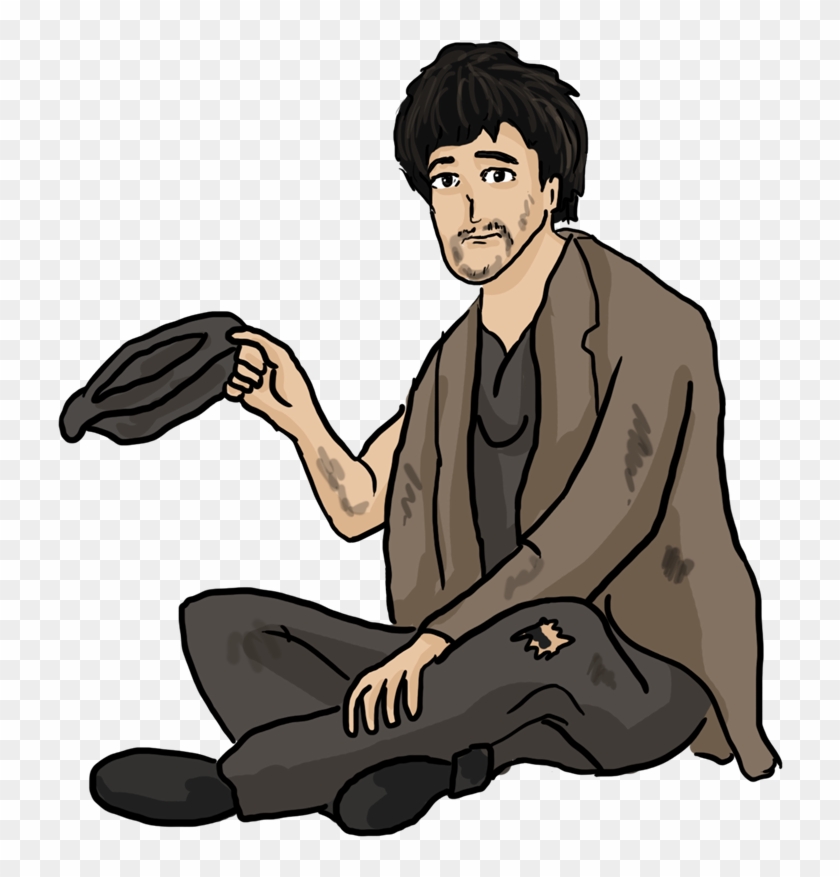 Clipground Image Free Stock - Beggar Png Transparent Png