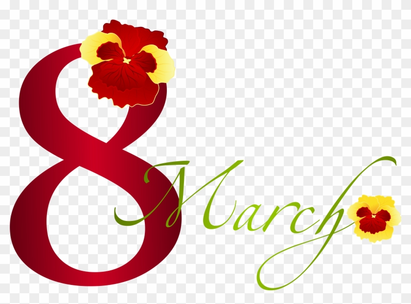 View Full Size - 8 March Women's Day Png Clipart