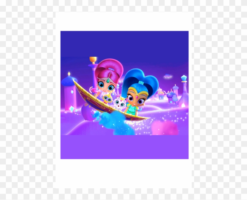 Shimmer And Shine Wallpaper - Happy Birthday Shimmer And Shine Clipart
