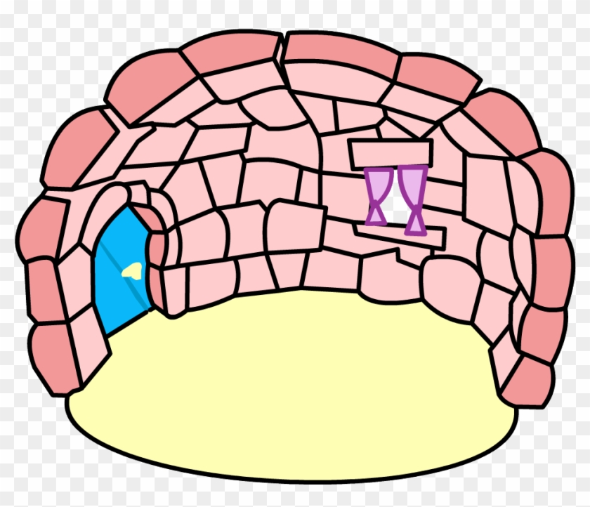 Club Penguin Wiki - Club Penguin Igloo Clipart #2036176