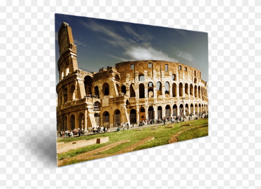 The Colosseum Or Coliseum - Colosseum Clipart