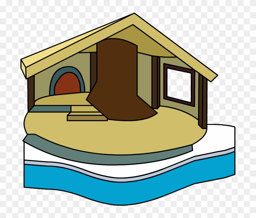 759 X 653 1 - Club Penguin Cozy Cottage Clipart #2036269