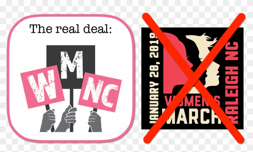Disinformation Agents Attack Nc Women's March - Women's March Raleigh 2019 Clipart #2036627