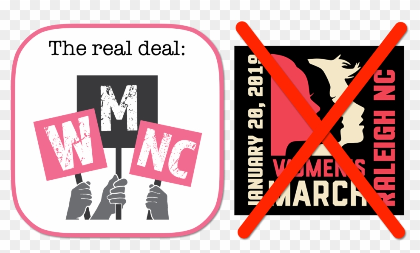 Disinformation Agents Attack Nc Women's March - Women's March Raleigh 2019 Clipart