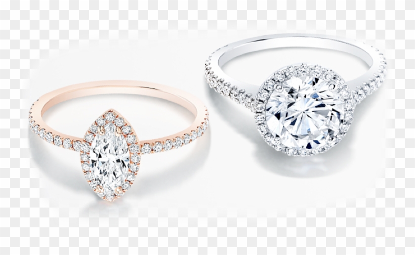 Shop By Diamond Shape - Engagement Ring Clipart #2036684