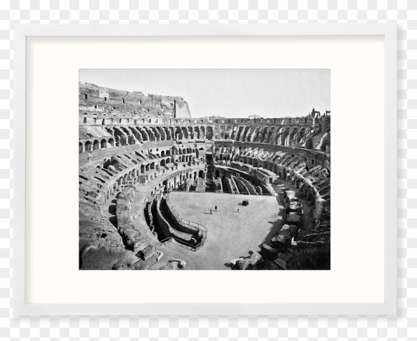 View Of The Inside The Colosseum - Il Colosseo Clipart #2036765