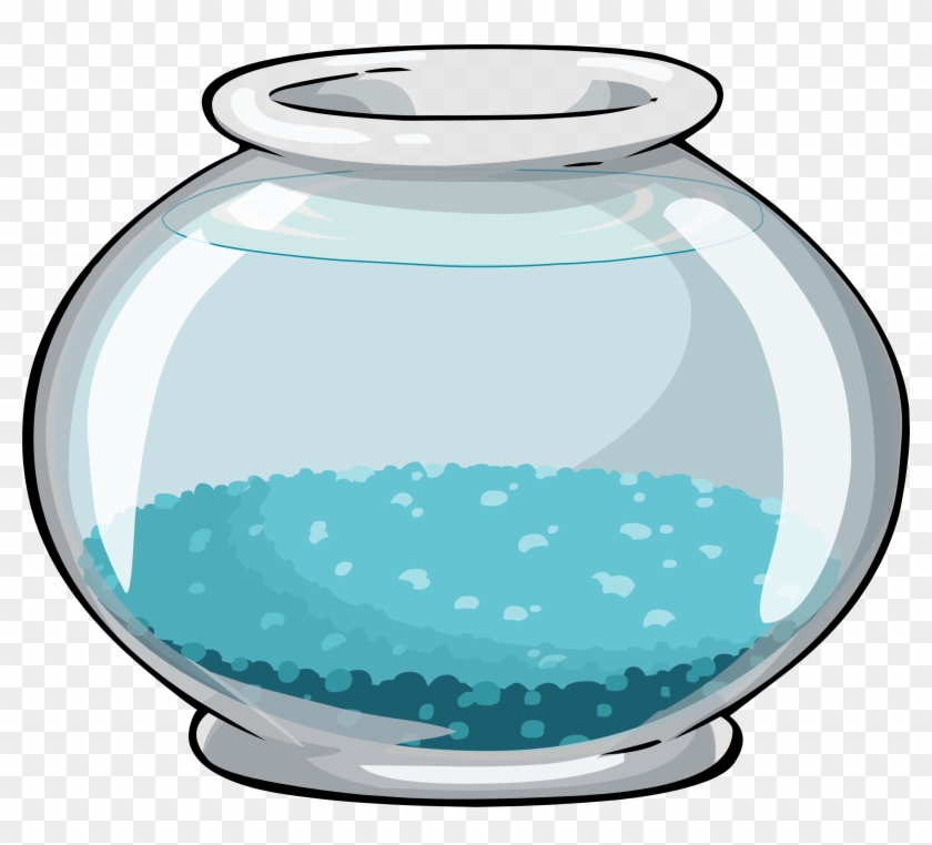 Igloo Clipart Animated - Fish Bowl Cartoon Transparent - Png Download