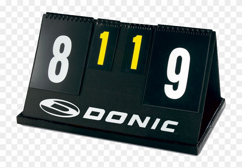 Donic Paperboard Scoreboard - Scoreboard Clipart #2037035